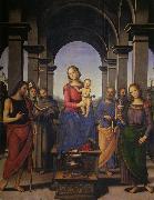 Pietro Perugino Fano Altarpiece USA oil painting artist